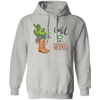 Wild As A Wind, Cowboy Template, Cactus Cowboy Pullover Hoodie