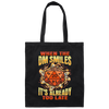 When The Dm Smiles, It's Already Too Late, Fantasy Role Playing Game Canvas Tote Bag