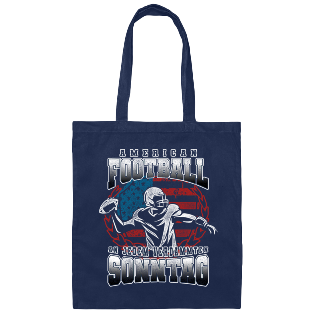 American Football Every Sunday, Love Baseball, An Jedem Verdammten Canvas Tote Bag