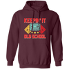 Keeping It Old School, Retro Casssette, Old School Music Pullover Hoodie