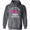 I Survival 25 Years Of Marriage, 25th Anniversary, Love My Wife, Husband Pullover Hoodie