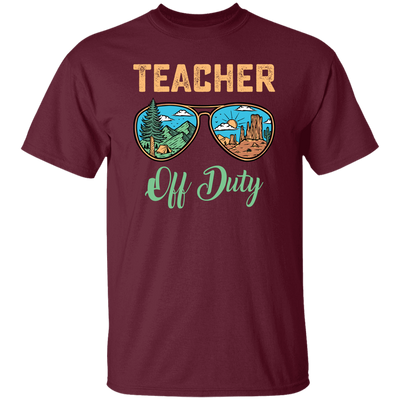 Teacher Off Duty, Landscape, Teacher Lover Unisex T-Shirt