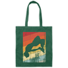 Skirter Motif, Great Gift Parkour, Freerunning For Parkour, Freerunners Lover Vintage Canvas Tote Bag