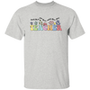 Teach Them, Love Them, Watch Them Grow, Groovy Teacher Unisex T-Shirt