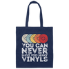 Retro Vinyl LP Record, Vintage Vinyls gift Canvas Tote Bag