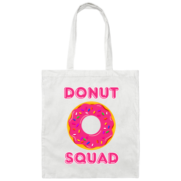 Donut Squad, Perfect For Donut Fans, Love Doughnut, Best For Kid Canvas Tote Bag