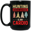 Arrowhead Lover Gift, Arrowhead Hunting, Tennessee Artifacts Black Mug