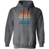 Campers Gift, Real Campers, Smell Like 5 Things, Retro Camping Quote Pullover Hoodie