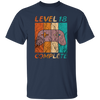 Level 18 Complete, 18th Birthday Gift, Eighteen Gamers, 18 Level Best Gift Unisex T-Shirt