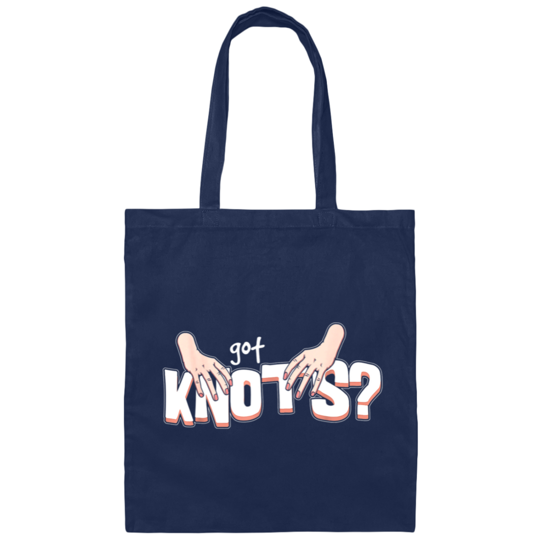 Funny Saying Massage Therapist Got Knots, Massage Therapy, Funny Crossfit Gift Canvas Tote Bag