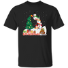 Christmas Tree, Snowman Build Xmas Tree, Snowman Family, Merry Christmas, Trendy Christmas Unisex T-Shirt