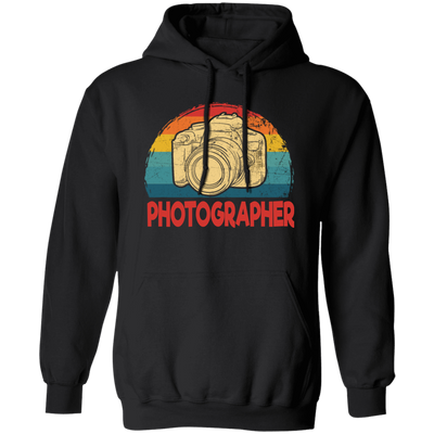 Camera Lover, Photographer Gift, Filmer Retro, Gift For Cameraman Pullover Hoodie