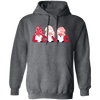 Cute Gnome, Set Of 3 Gnome, Love Gnome, My Love, Valentine's Day, Trendy Valentine Pullover Hoodie