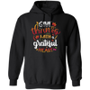 Give Thanks With A Grateful Heart, Thanksgiving Pullover Hoodie