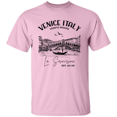 Venice Italy, Veneto Region, La Serenissima, EST 421 AD Unisex T-Shirt