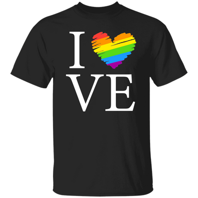 Love Is Love, LGBT Love, Lgbt's Day, Lgbt Heart Design Unisex T-Shirt