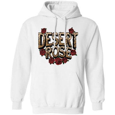 Desert Rose, Retro Roses, Cowboy Roses Lover Pullover Hoodie