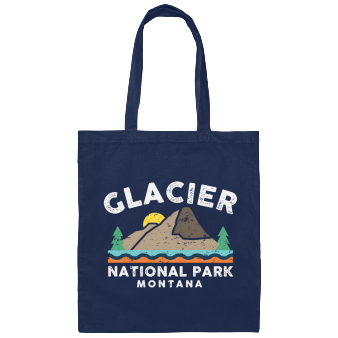 Glacier National Park Montana Lover Canvas Tote Bag