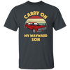 Carry On My Wayward Son, Red Car, Classic Car Unisex T-Shirt