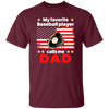 Father's Day Gift, My Baseball Player Calls Me Dad, Baseball Dad Unisex T-Shirt