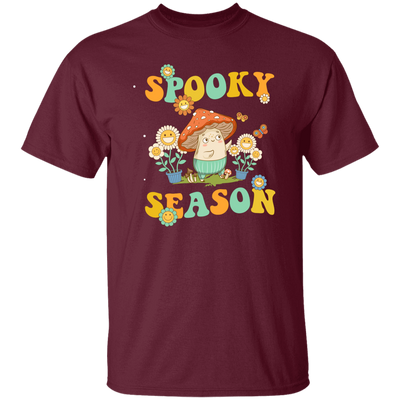 Spooky Season, Spooky Mushroom, Groovy Mushroom Unisex T-Shirt