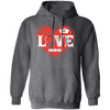 Love Nurse, Cute Nurse, Nurse Lover, Nurse Valentine, Valentine's Day Pullover Hoodie