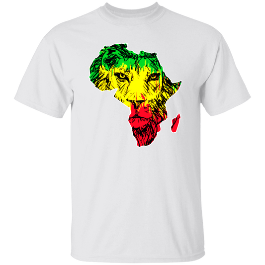 Africa Love Gift, Lion In Africa Map, Black History Gift, My Love Matter Unisex T-Shirt