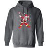 Dabbing Santa, Santa Claus, Sant Play Hockey, Merry Christmas, Trendy Christmas Pullover Hoodie