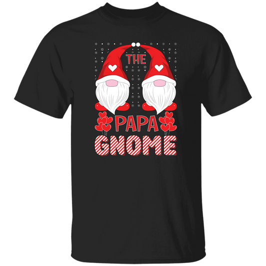 The Papa Gnome, Xmas Gnome, Merry Christmas Unisex T-Shirt