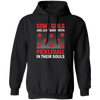 Some Girls Are Just Born With Pickleball In Their Souls Pullover Hoodie