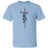 Faith, Love Jesus, Love My Faith, Christian Lover-black Unisex T-Shirt