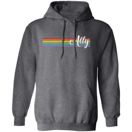 Ally, Ally LGBT, Lgbtq+ Rainbow, Lgbt's Day Gifts Pullover Hoodie