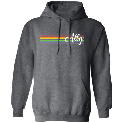 Ally, Ally LGBT, Lgbtq+ Rainbow, Lgbt's Day Gifts Pullover Hoodie