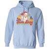 Santa Baby, Santa Claus, Merry Christmas, Groovy Christmas Pullover Hoodie