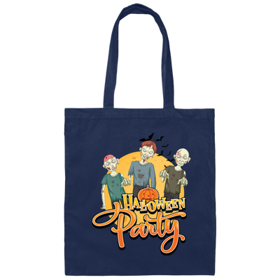 Halloween Party, Three Zombies, Zombie Boys, Trick Or Treat Canvas Tote Bag