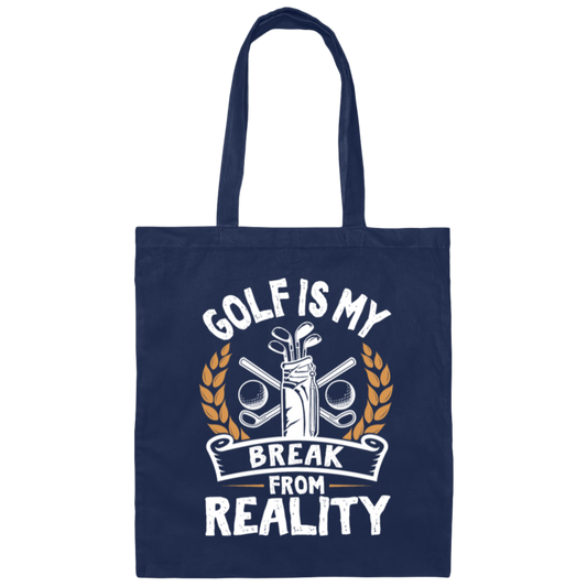Cool Funny Hilarious Golf Golfing Memes Jokes Puns Canvas Tote Bag