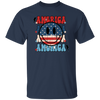 America, American Smiley, Smile Icon, America Smile Unisex T-Shirt