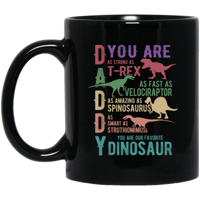 Daddy Lover, Retro Dad Gift, Father's Day Gift Black Mug