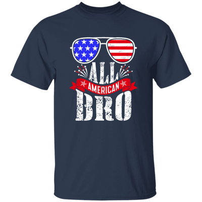 American Flag, All American Bro, American Sunglasses Unisex T-Shirt