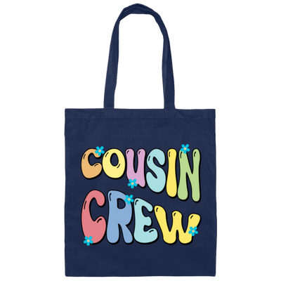 Cousin Crew, Groovy Cousin, Best Of Cousin Canvas Tote Bag
