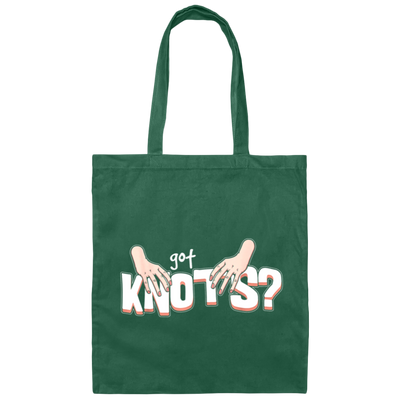 Funny Saying Massage Therapist Got Knots, Massage Therapy, Funny Crossfit Gift Canvas Tote Bag
