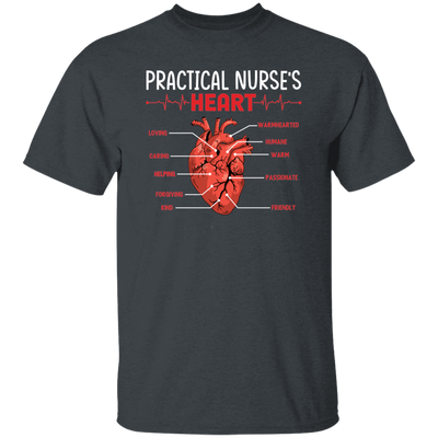 Practical Nurse Heart, Love Heart, My Heart Is Yours Unisex T-Shirt