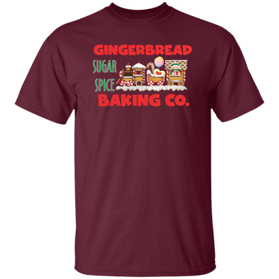 Gingerbread Baking Company, Sugar Spice, Sweet Gingerbread, Merry Christmas, Trendy Christmas Unisex T-Shirt