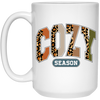 Cozy Season, Leopard Cozy, Leopard Cozy Season White Mug
