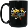 Birthday 2002 Retro Gift, Made In 2002, Retro Edition Gift, Love 2002 Black Mug