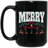 Merry Christmas, Best Christmas, Cute Reindeer, Merry Christmas, Trendy Christmas Black Mug