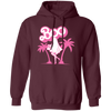 Maliboo, Ghost Boo, Ghost Pink, Pinky Ghost, Woman Boo Pullover Hoodie