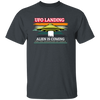 UFO Landing For The Expansion Of Earth, Retro UFO Unisex T-Shirt