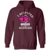 I Survival 25 Years Of Marriage, 25th Anniversary, Love My Wife, Husband Pullover Hoodie