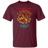 Ignore All Adults, Go Camping, I Just Want To Go Camping, Vintage Campers Unisex T-Shirt